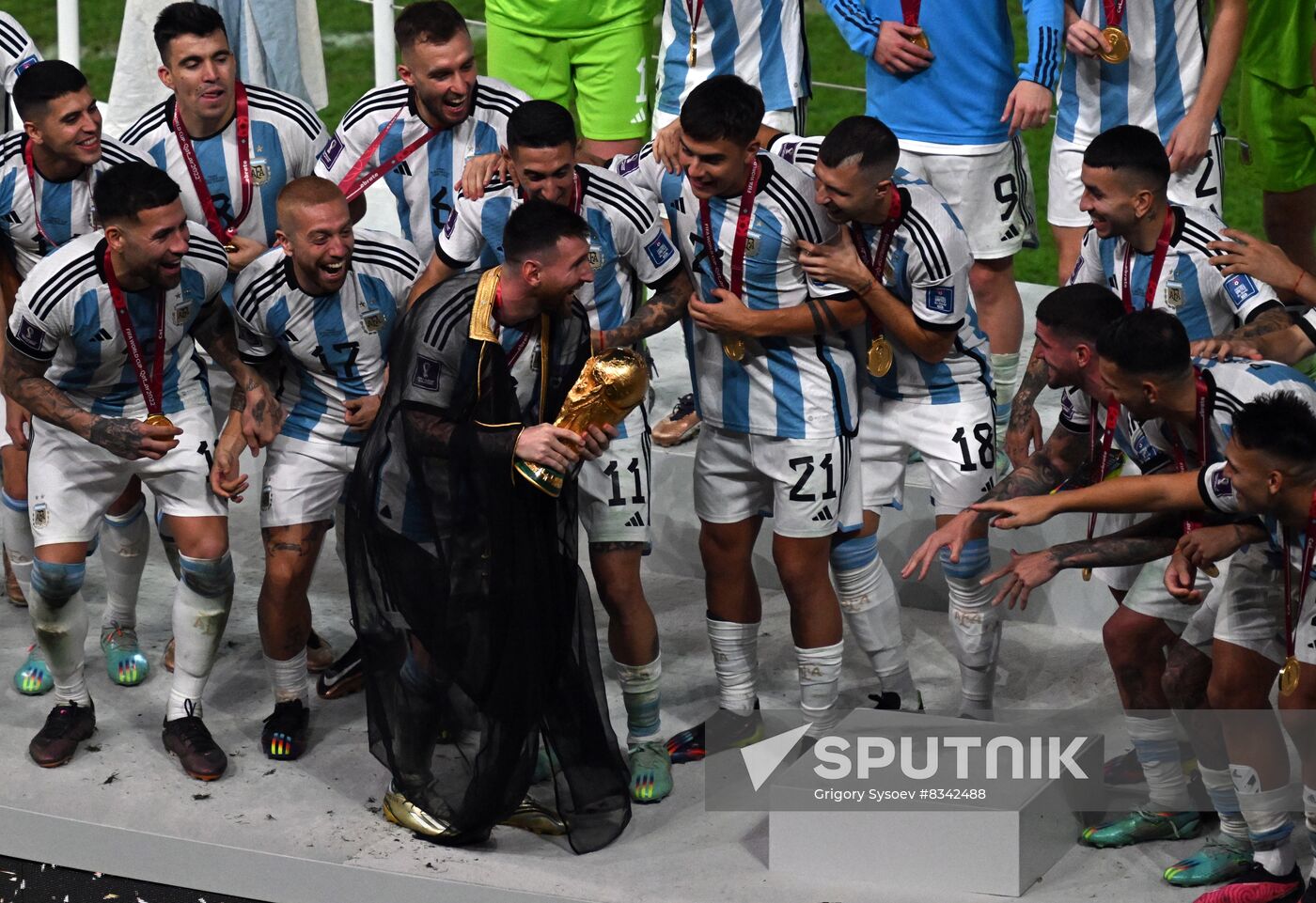 Qatar Soccer World Cup Argentina - France