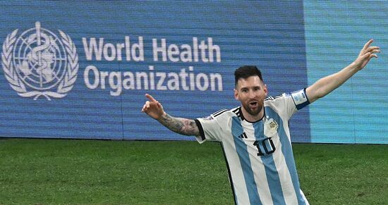 Qatar Soccer World Cup Argentina - France