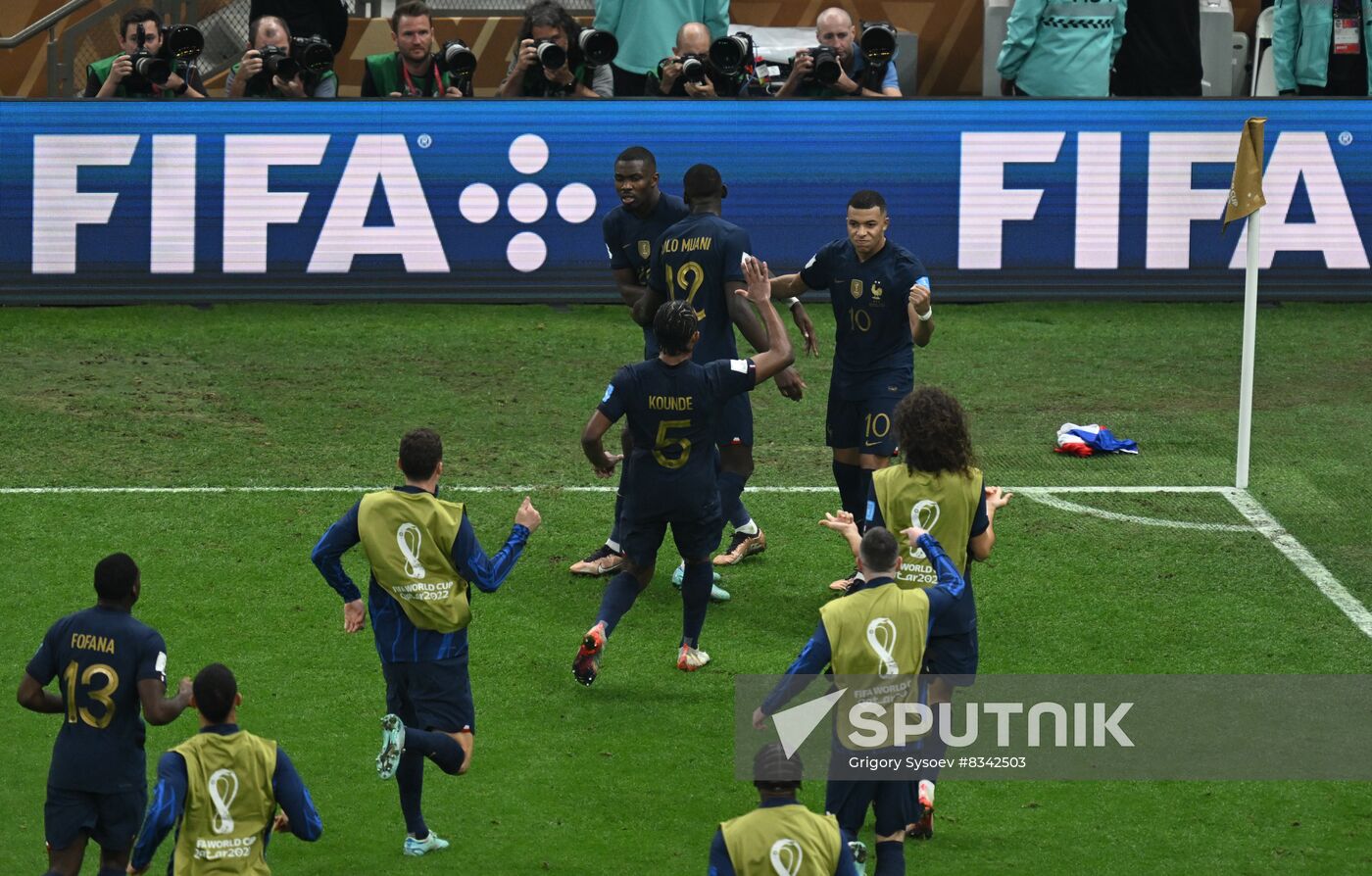 Qatar Soccer World Cup Argentina - France
