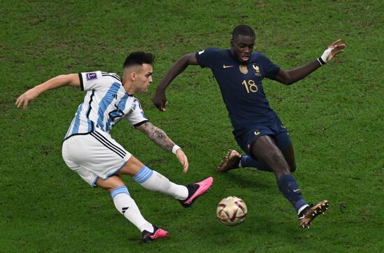 Qatar Soccer World Cup Argentina - France