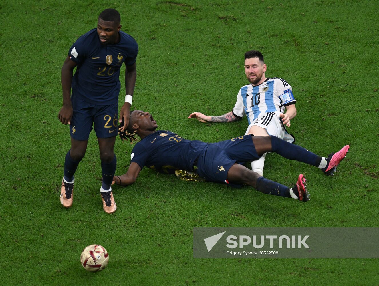 Qatar Soccer World Cup Argentina - France