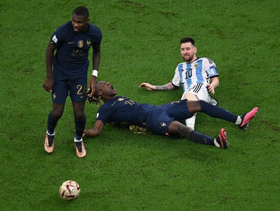 Qatar Soccer World Cup Argentina - France