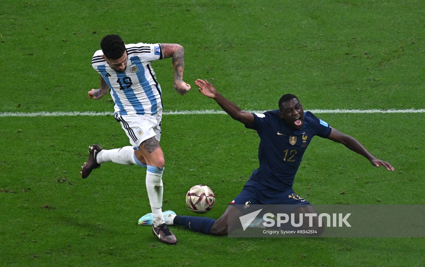 Qatar Soccer World Cup Argentina - France