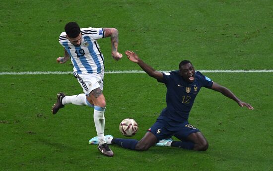 Qatar Soccer World Cup Argentina - France