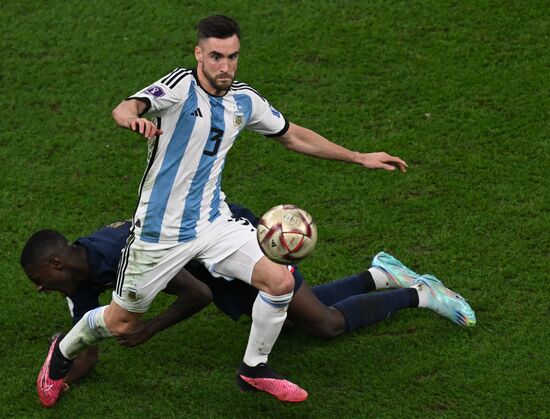 Qatar Soccer World Cup Argentina - France