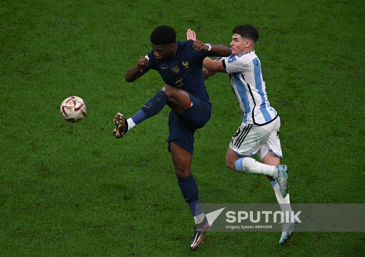 Qatar Soccer World Cup Argentina - France