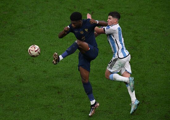 Qatar Soccer World Cup Argentina - France