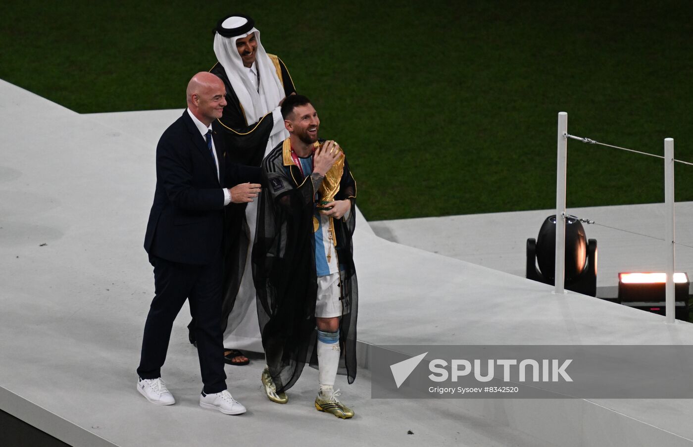 Qatar Soccer World Cup Argentina - France