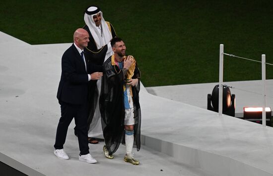 Qatar Soccer World Cup Argentina - France
