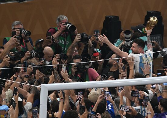 Qatar Soccer World Cup Argentina - France
