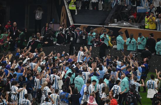Qatar Soccer World Cup Argentina - France