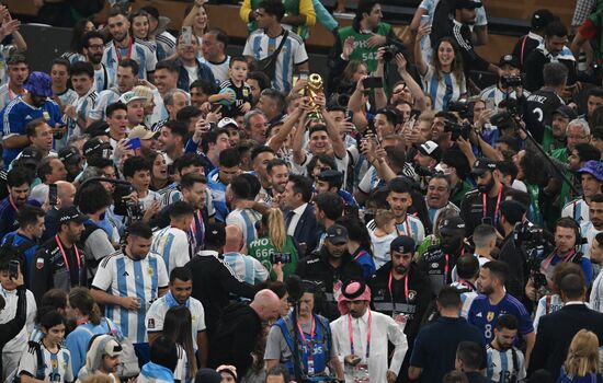 Qatar Soccer World Cup Argentina - France