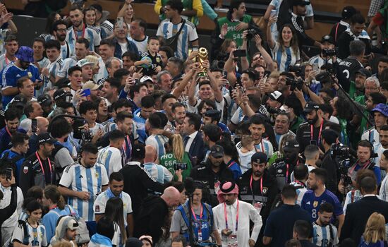 Qatar Soccer World Cup Argentina - France