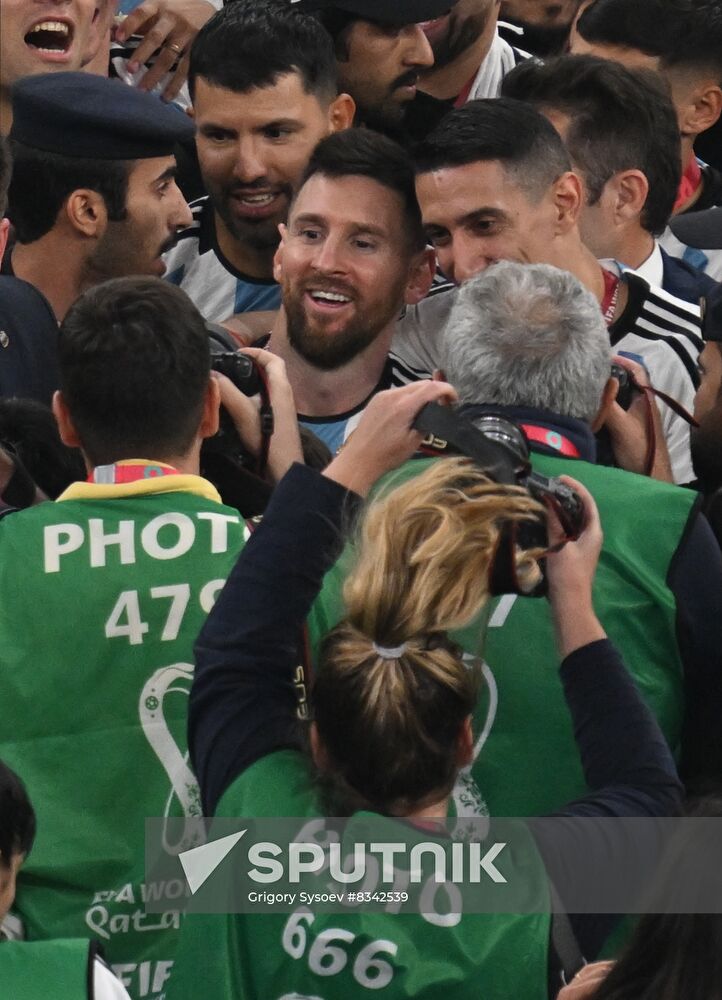 Qatar Soccer World Cup Argentina - France