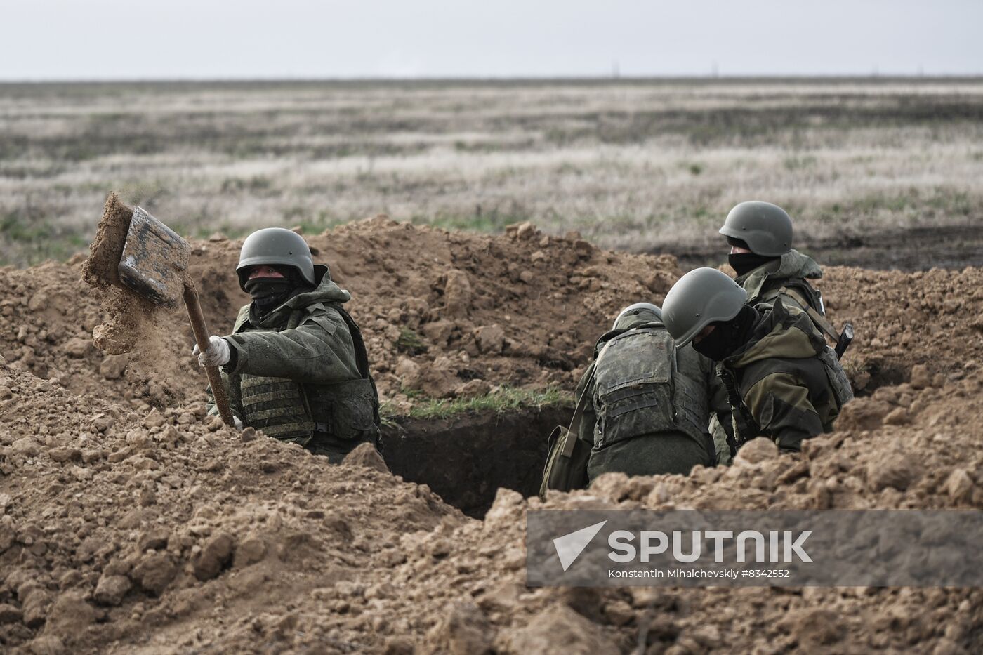 Russia Ukraine Military Operation Training