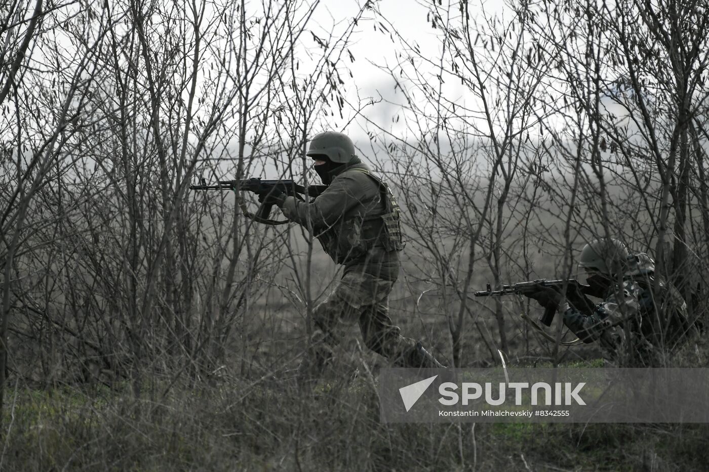 Russia Ukraine Military Operation Training