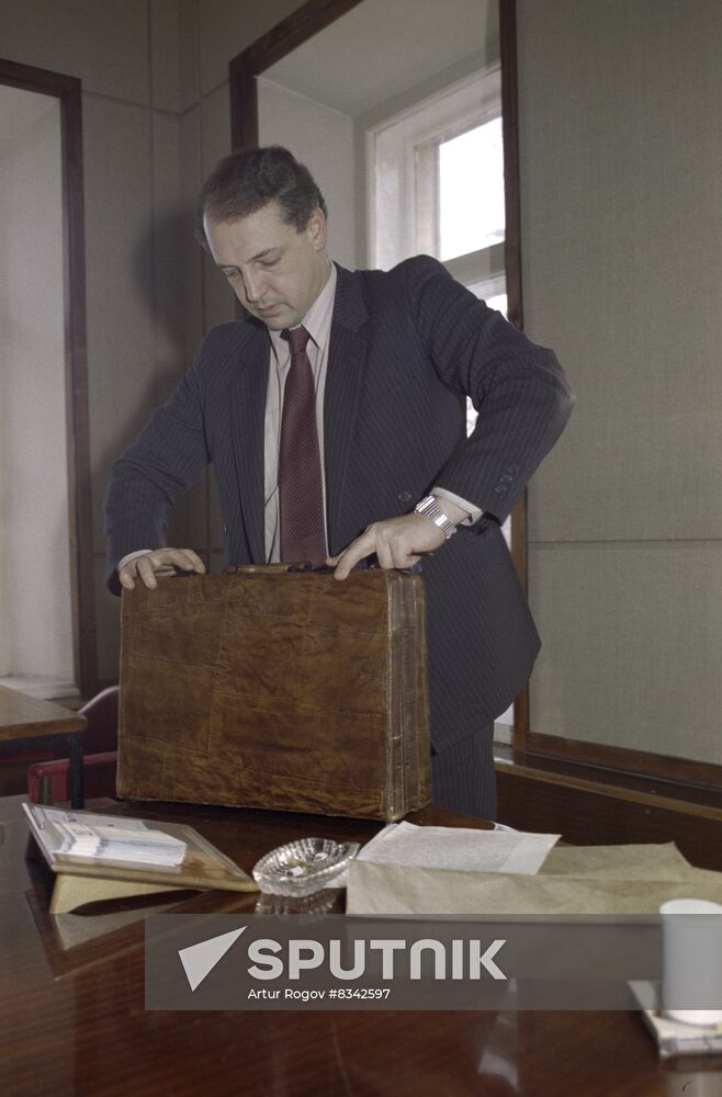 Soviet entrepreneur Artyom Tarasov
