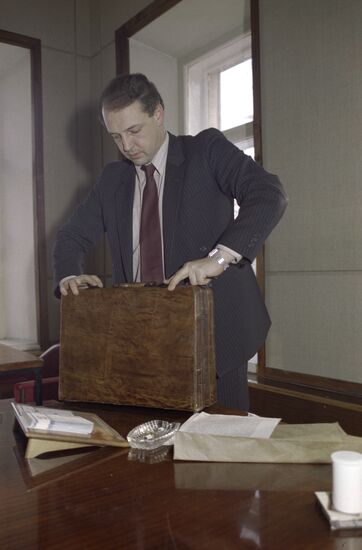 Soviet entrepreneur Artyom Tarasov