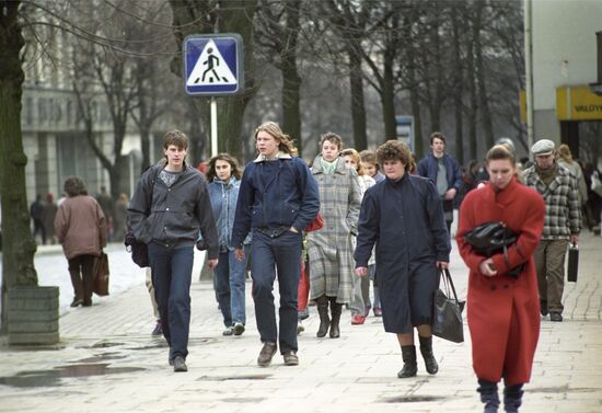 Events in Lithuania on March 22-23, 1990