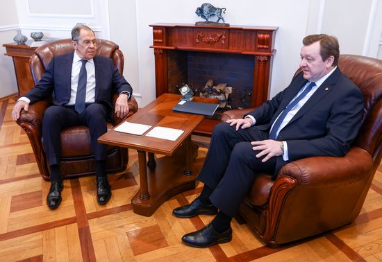 Belarus Russia Foreign Ministers