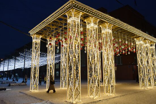 Russia New Year Preparation