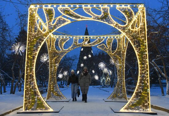 Russia New Year Preparation