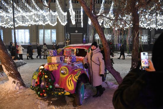 Russia New Year Preparation