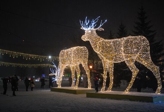 Russia New Year Preparation