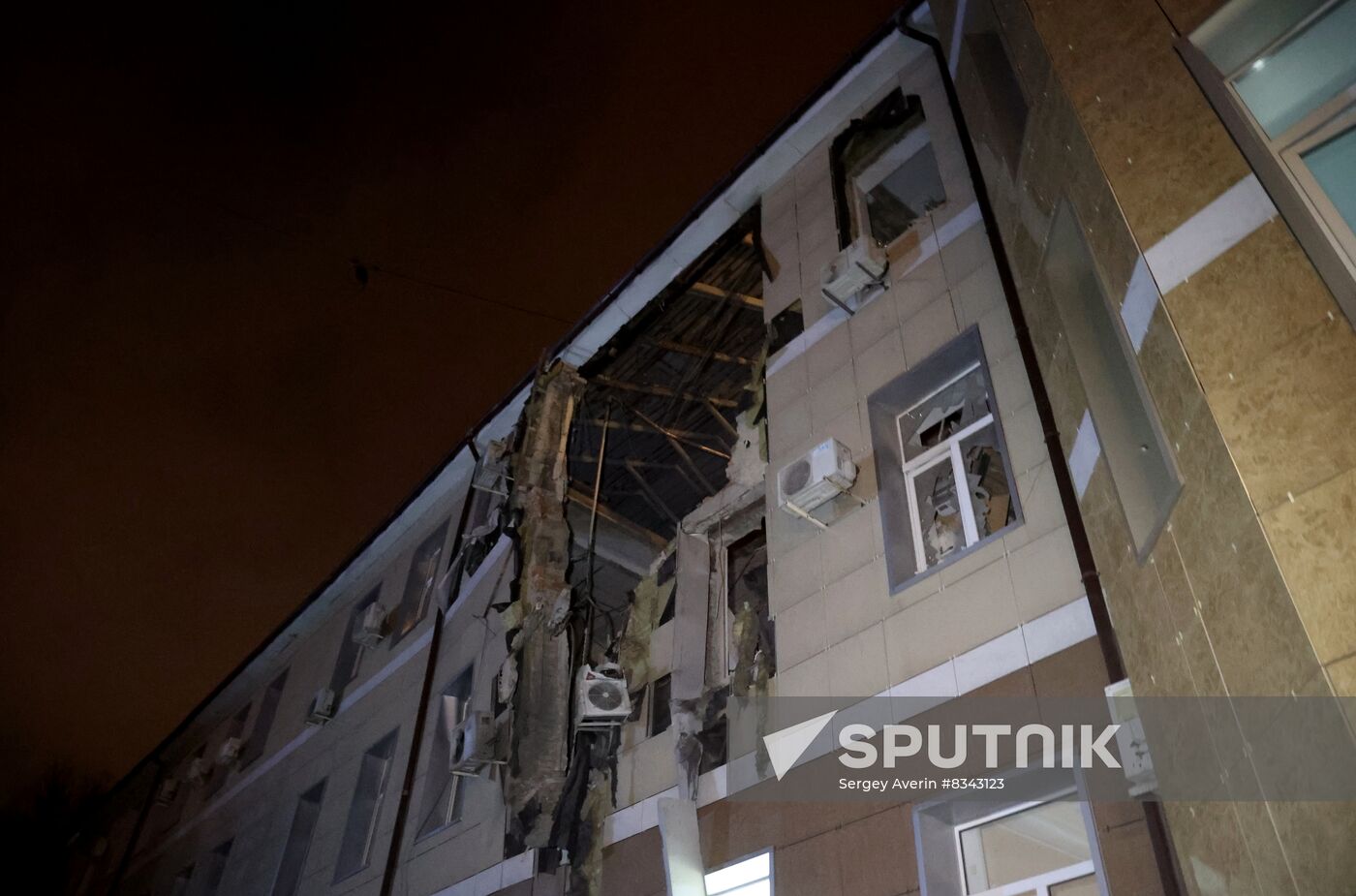 Russia Ukraine Military Operation Shelling