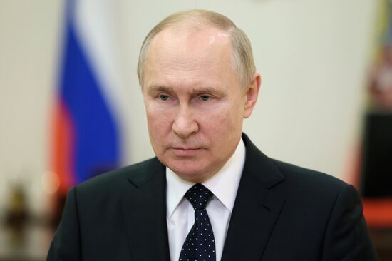 Russia Putin Security Agency Worker Day