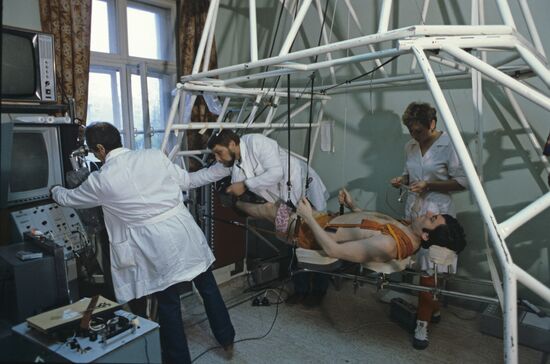 Hypokinesia experiment