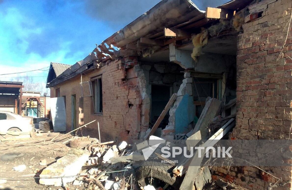 Russia Ukraine Military Operation Shelling