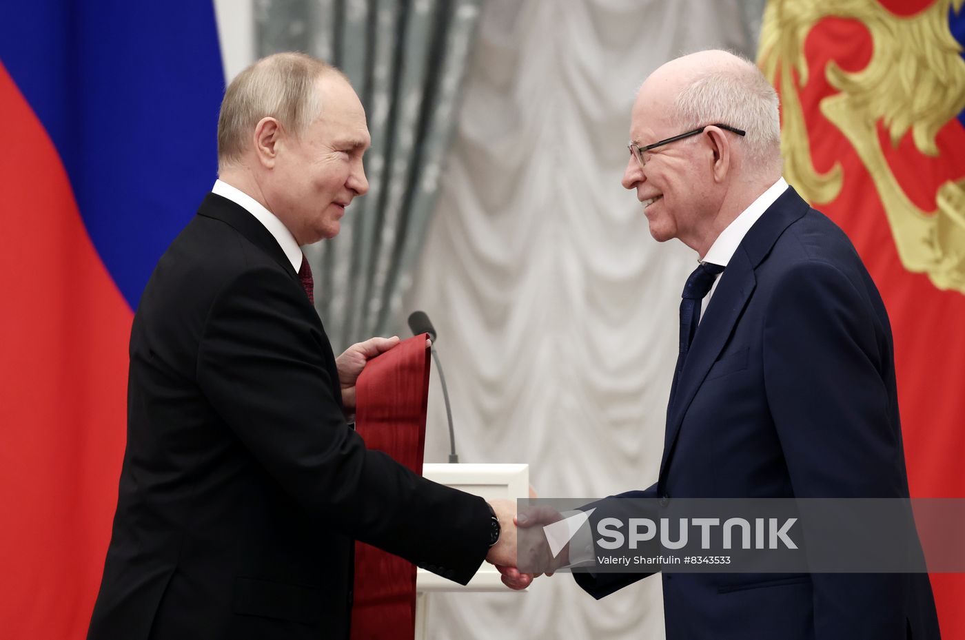 Russia Putin State Awards Presentation
