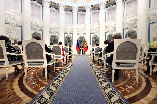 Russia Putin State Awards Presentation