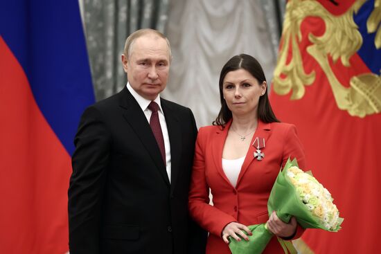 Russia Putin State Awards Presentation