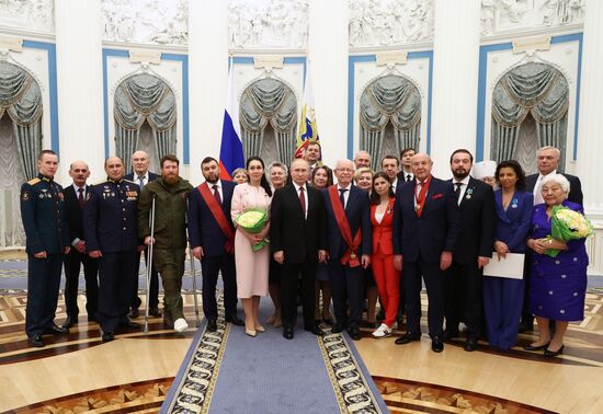 Russia Putin State Awards Presentation