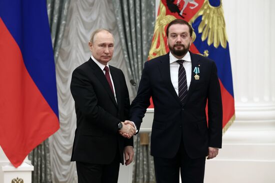 Russia Putin State Awards Presentation