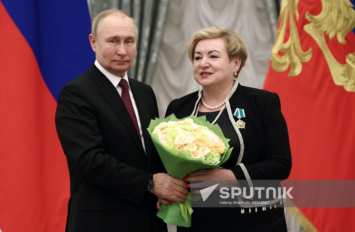 Russia Putin State Awards Presentation
