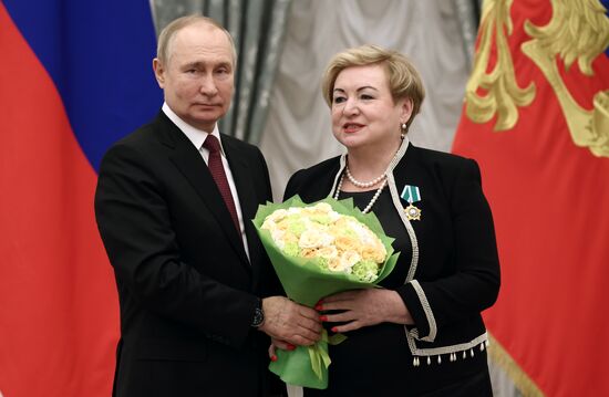 Russia Putin State Awards Presentation