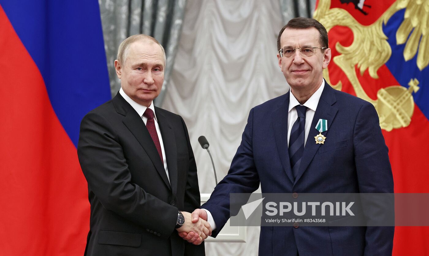 Russia Putin State Awards Presentation