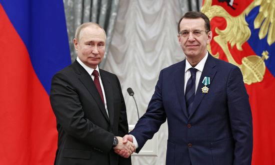 Russia Putin State Awards Presentation