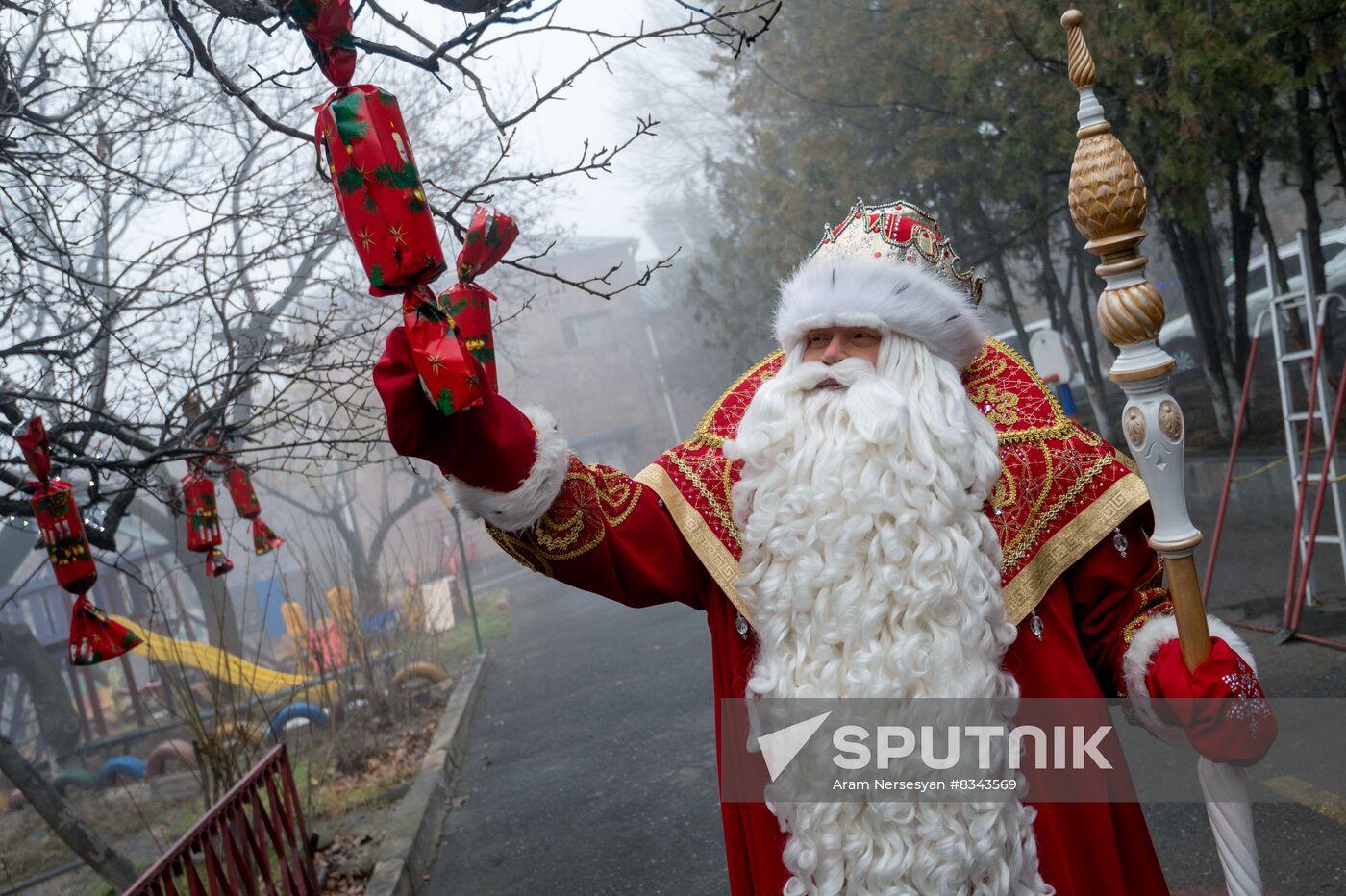 Armenia Russia Father Frost