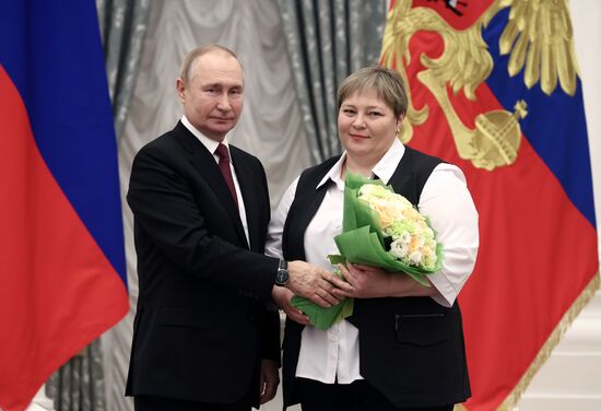 Russia Putin State Awards Presentation