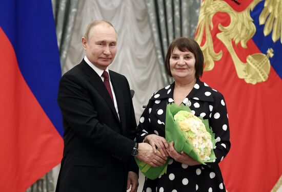 Russia Putin State Awards Presentation