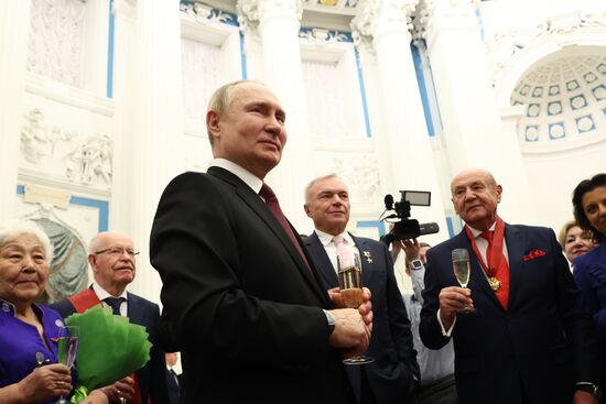 Russia Putin State Awards Presentation