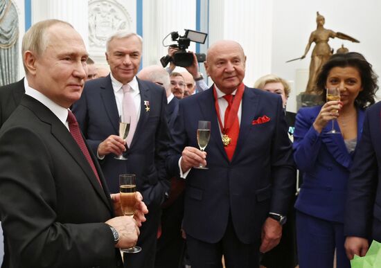 Russia Putin State Awards Presentation