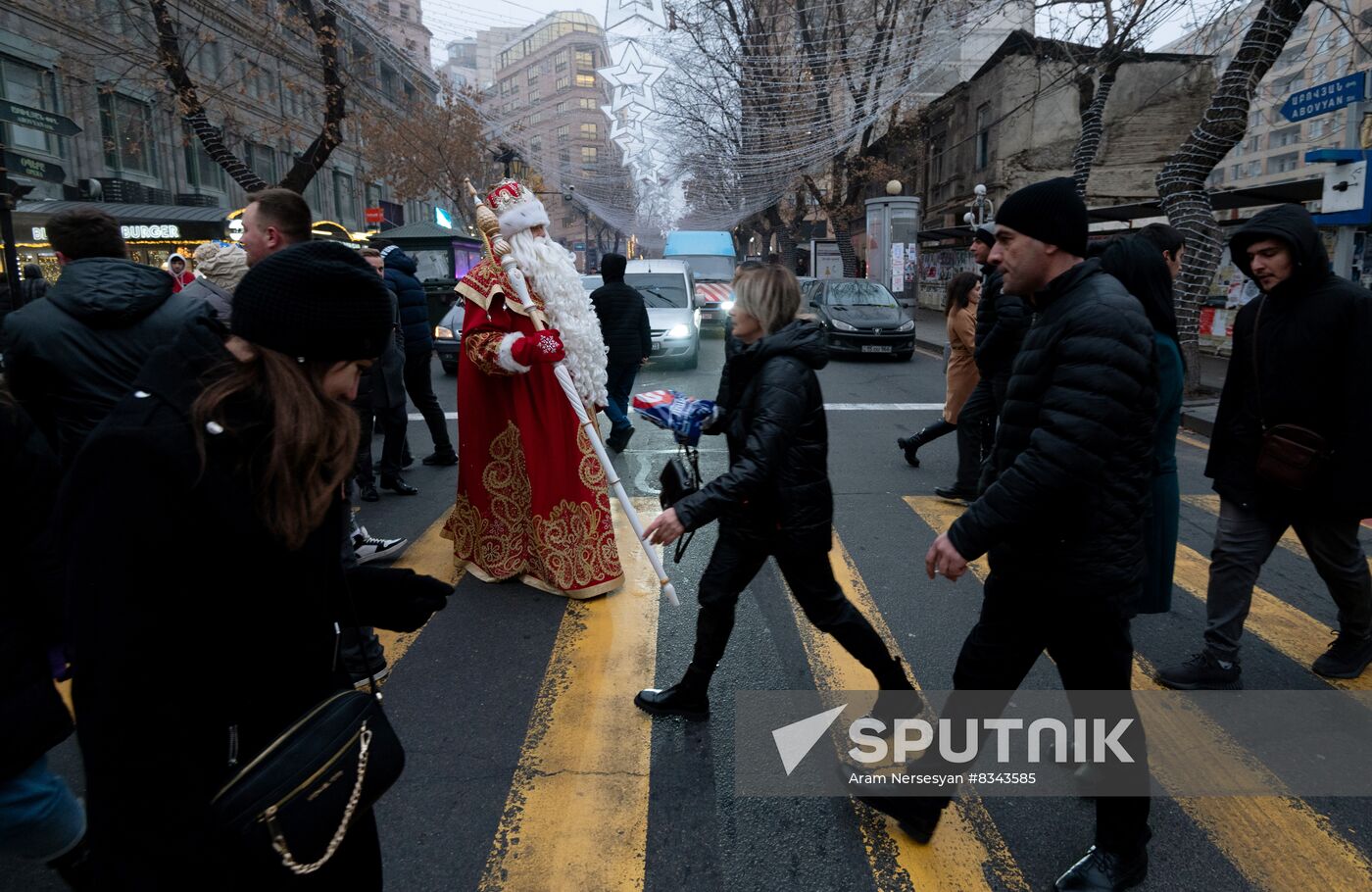 Armenia Russia Father Frost