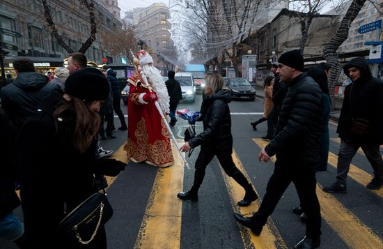 Armenia Russia Father Frost