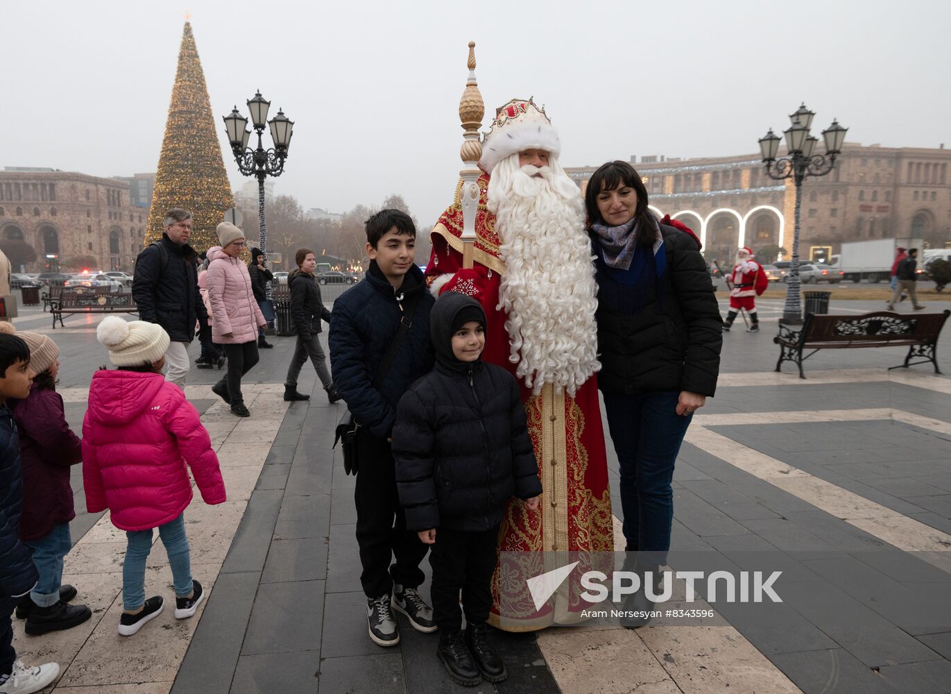 Armenia Russia Father Frost