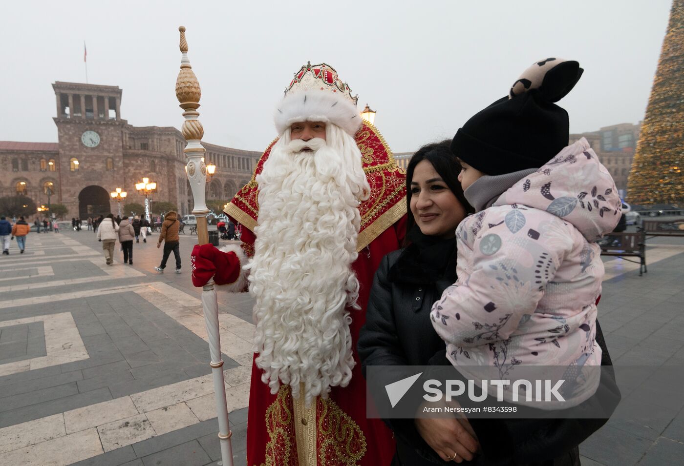 Armenia Russia Father Frost